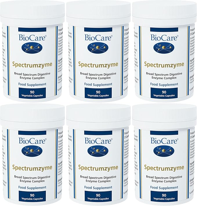(6 Pack) - Biocare - Spectrumzyme | 90's | 6 Pack Bundle
