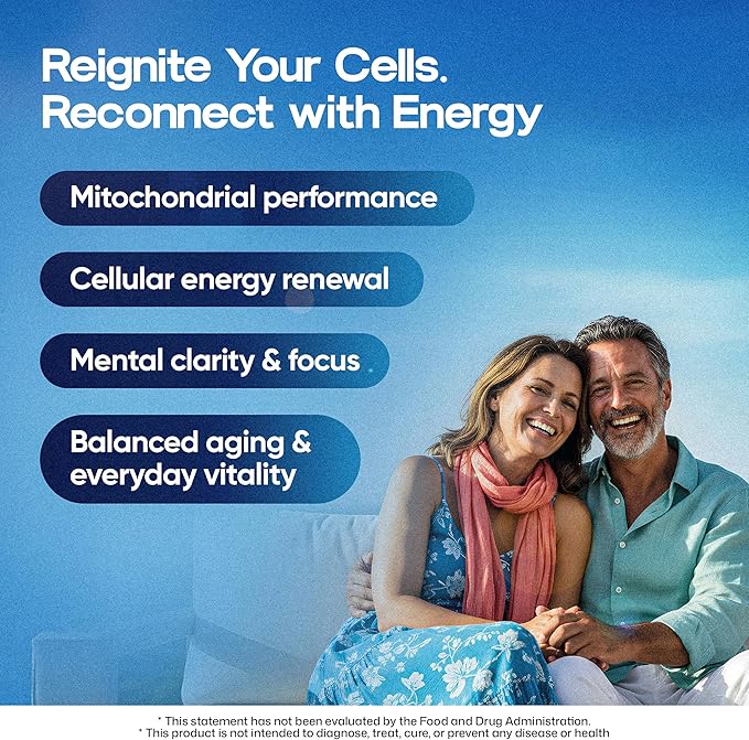 NAD+ Advanced 500MG Liposomal NAD+ with Resveratrol - NAD Supplement for Men &amp Women - NMN Alternative for Cellular Energy &amp Healthy Aging - 60 Capsules 30 Day Supply
