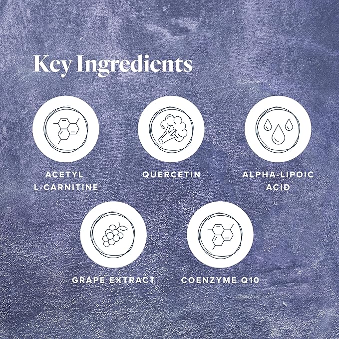 LifeVantage Protandim NRF1 Synergizer NRF1 Activator for Cellular Health Function ATP Production Mitochondrial Supplements for Energy Vitality &amp Aging Support 60 Capsules